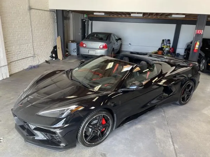 BLACK, 2022 CHEVROLET CORVETTE Image 13