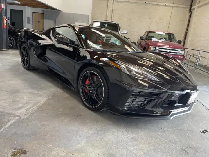 BLACK, 2022 CHEVROLET CORVETTE Image 5