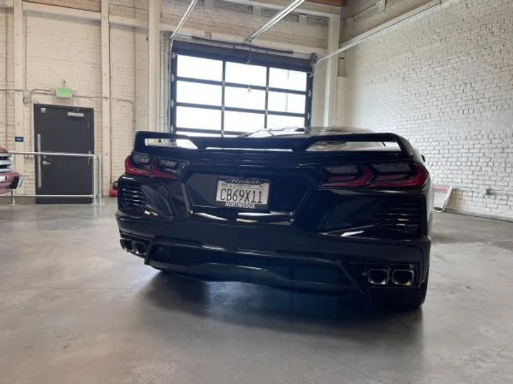 BLACK, 2022 CHEVROLET CORVETTE Image 9