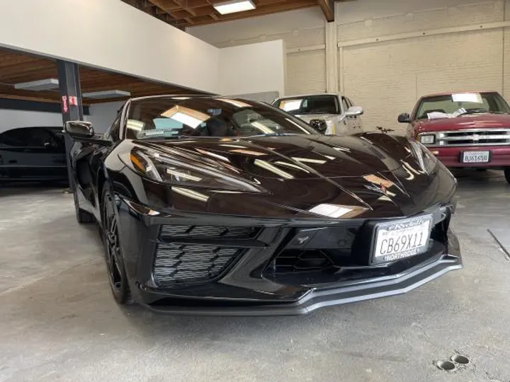 BLACK, 2022 CHEVROLET CORVETTE Image 4