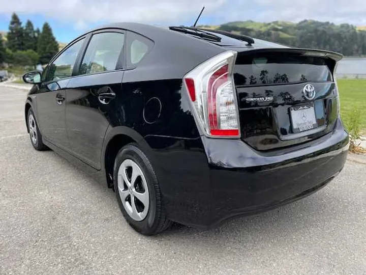 BLACK, 2012 TOYOTA PRIUS Image 3