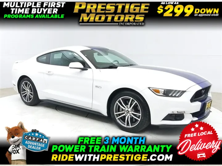 Oxford White, 2015 FORD MUSTANG Image 1
