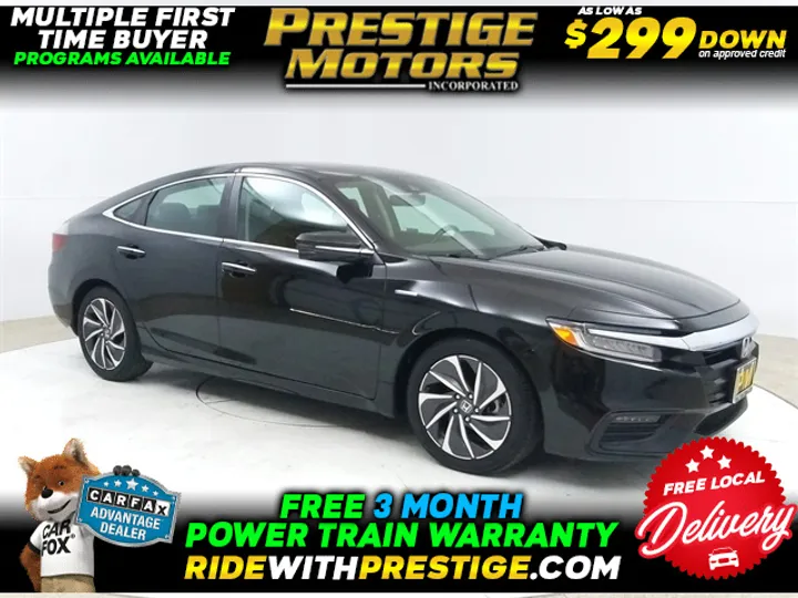 Crystal Black Pearl, 2019 HONDA INSIGHT Image 1