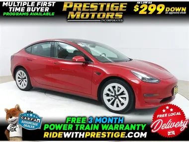 Red Multi-Coat, 2022 TESLA MODEL 3 Image 29