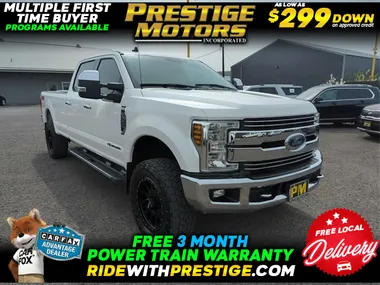 White Platinum, 2019 FORD F-350SD Image 3