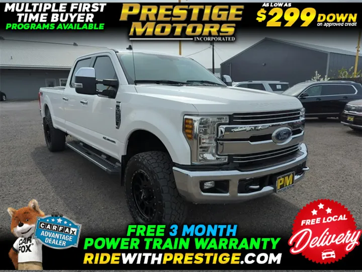 White Platinum, 2019 FORD F-350SD Image 1