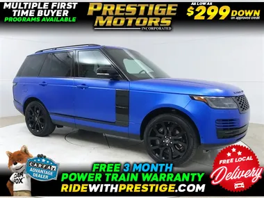 Velocity Blue, 2021 LAND ROVER RANGE ROVER Image 91