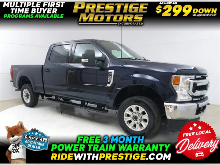 Blue, 2022 FORD F-250SD Image 1