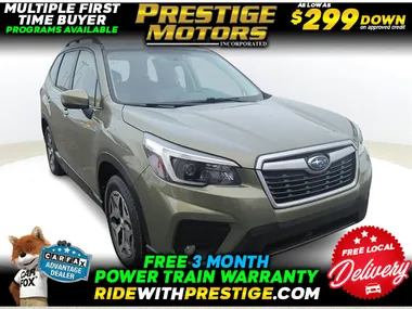 Jasper Green Metallic, 2021 SUBARU FORESTER Image 