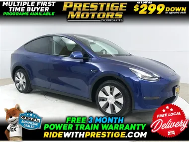 Deep Blue Metallic, 2021 TESLA MODEL Y Image 20