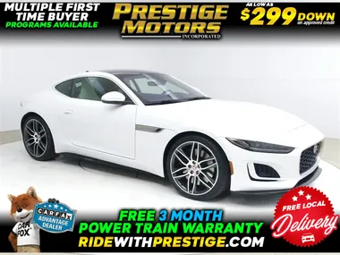 White, 2021 JAGUAR F-TYPE Image 1