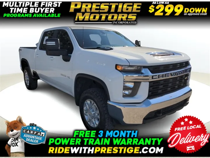 White, 2021 CHEVROLET SILVERADO 3500HD Image 1