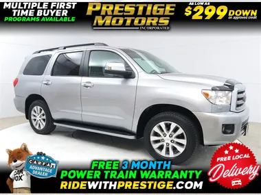 Silver Sky Metallic, 2017 TOYOTA SEQUOIA Image 