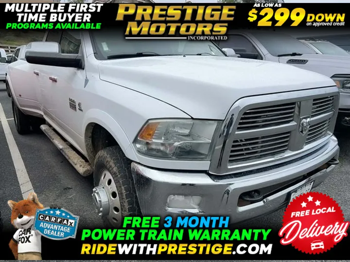 Bright White Clearcoat, 2012 RAM 3500 Image 1