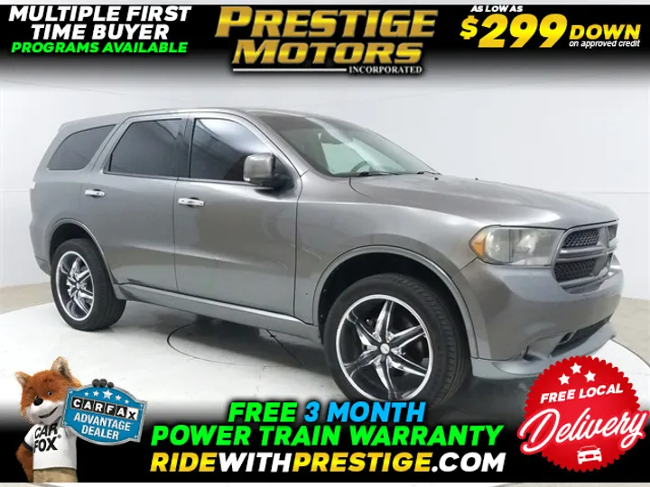 Mineral Gray Metallic Clearcoat, 2011 DODGE DURANGO Image 1