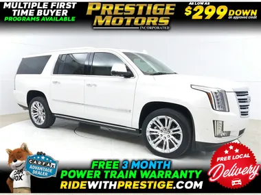 Crystal White Tricoat, 2019 CADILLAC ESCALADE ESV Image 37