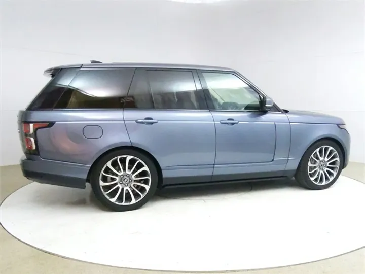 Byron Blue Metallic, 2018 LAND ROVER RANGE ROVER Image 8