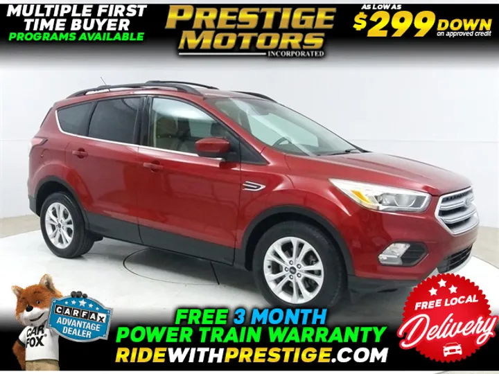 Red, 2017 FORD ESCAPE Image 1