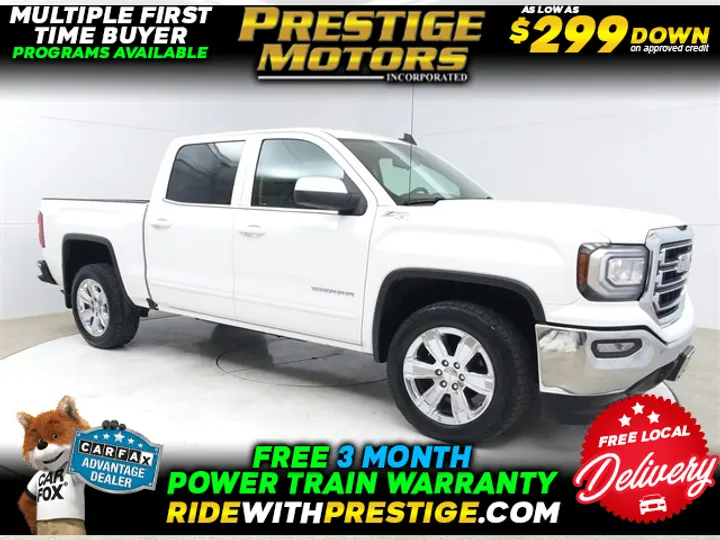 Summit White, 2018 GMC SIERRA 1500 Image 1