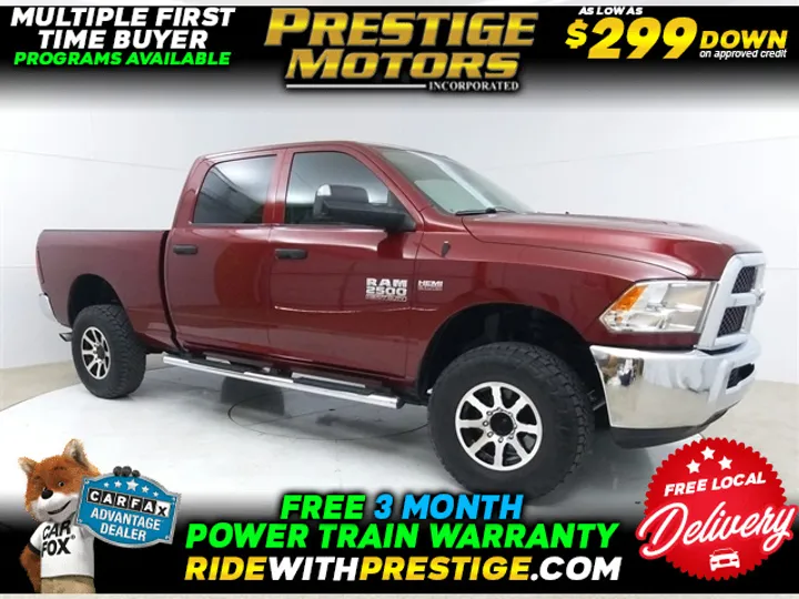 Delmonico Red Pearlcoat, 2018 RAM 2500 Image 1