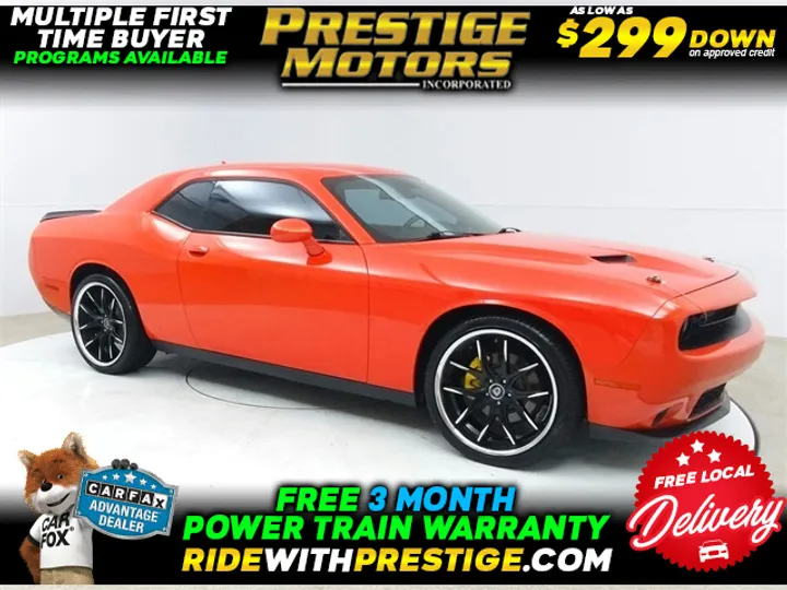 Go Mango, 2016 DODGE CHALLENGER Image 1