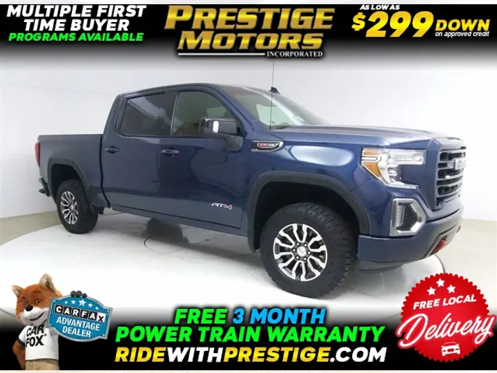 Pacific Blue Metallic, 2020 GMC SIERRA 1500 Image 1