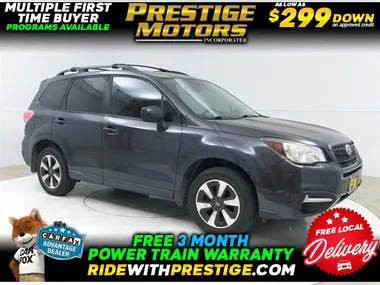 Dark Gray Metallic, 2017 SUBARU FORESTER Image 45