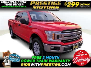 Red, 2018 FORD F-150 Image 