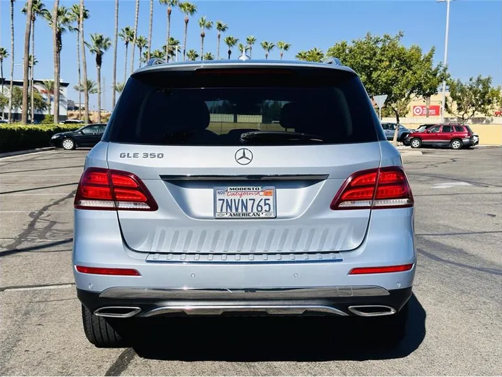 SILVER, 2016 MERCEDES-BENZ GLE Image 4