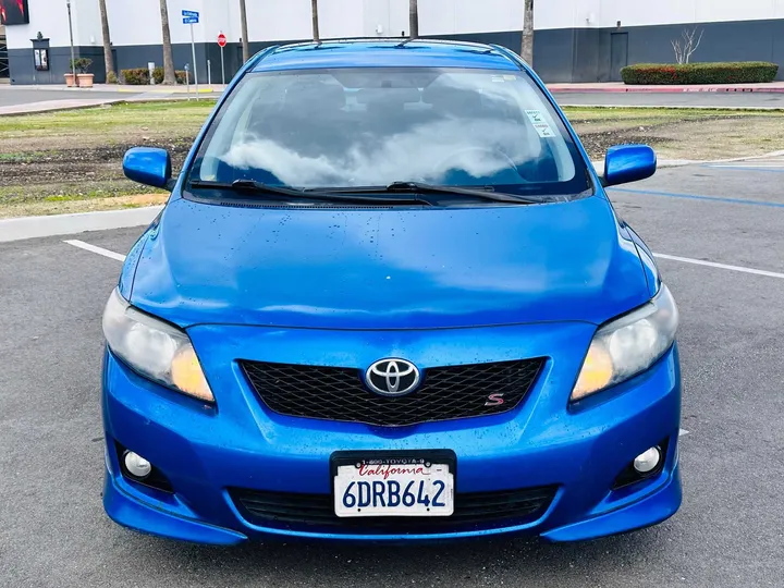 BLUE, 2009 TOYOTA COROLLA Image 8