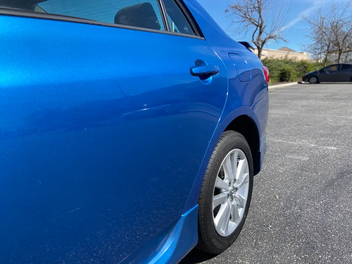 BLUE, 2009 TOYOTA COROLLA Image 40