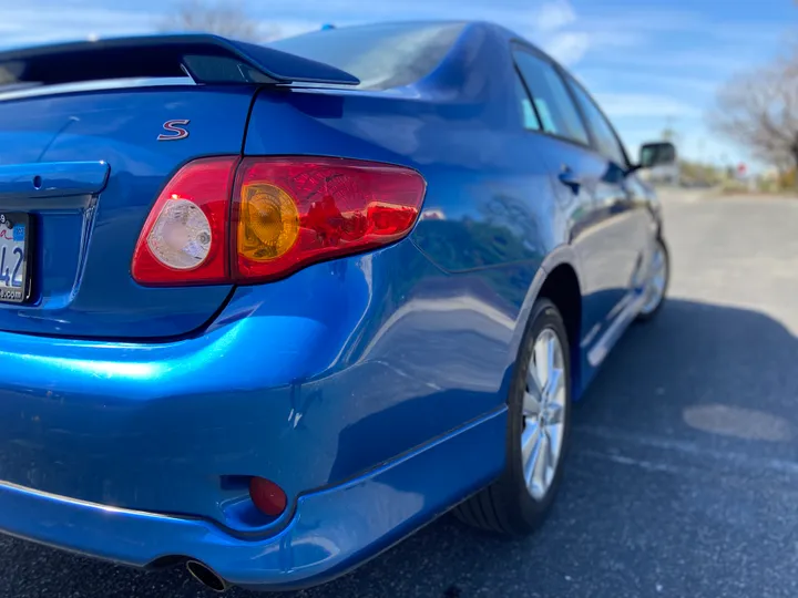 BLUE, 2009 TOYOTA COROLLA Image 49