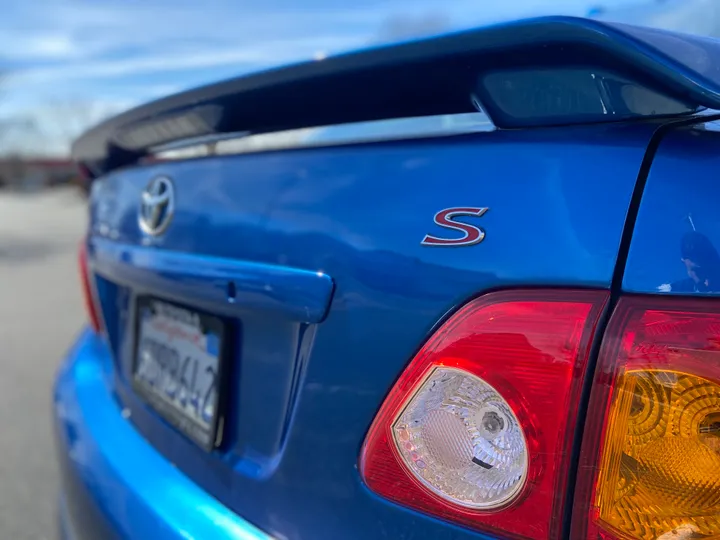 BLUE, 2009 TOYOTA COROLLA Image 50