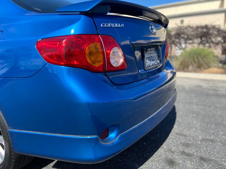 BLUE, 2009 TOYOTA COROLLA Image 52