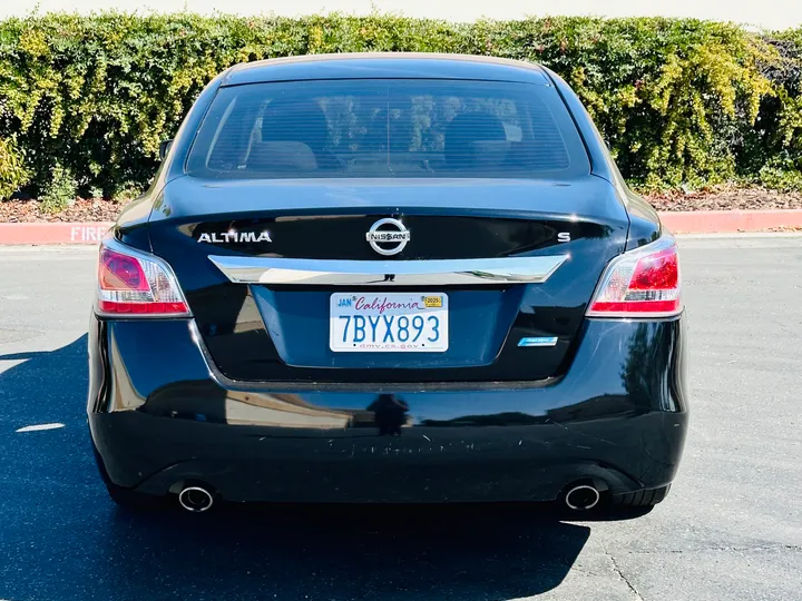 BLACK, 2014 NISSAN ALTIMA Image 7