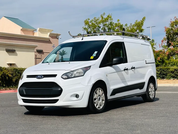 WHITE, 2015 FORD TRANSIT CONNECT CARGO Image 2