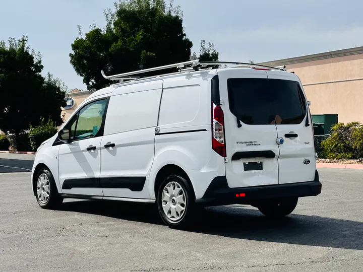 WHITE, 2015 FORD TRANSIT CONNECT CARGO Image 4