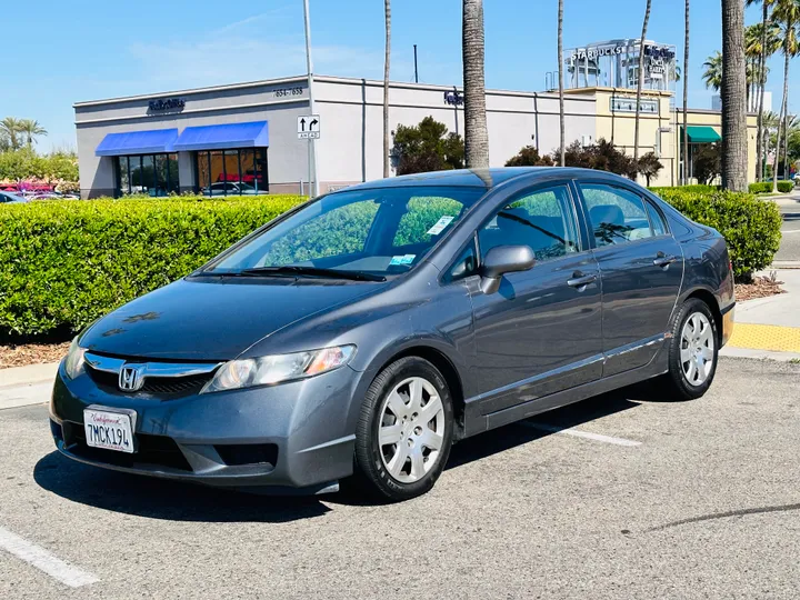 GRAY, 2009 HONDA CIVIC Image 3