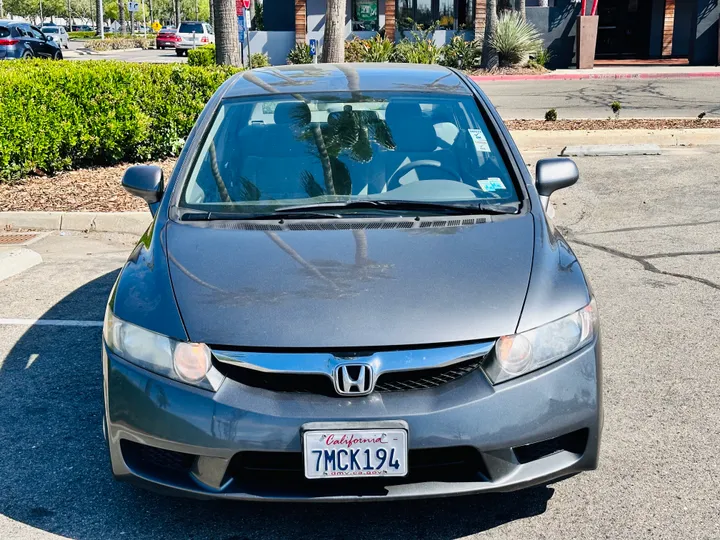 GRAY, 2009 HONDA CIVIC Image 4