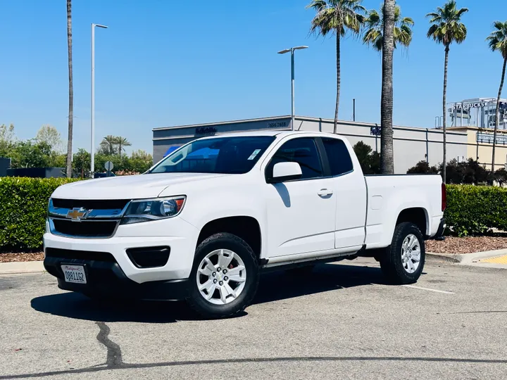 WHITE, 2017 CHEVROLET COLORADO EXTENDED CAB Image 2