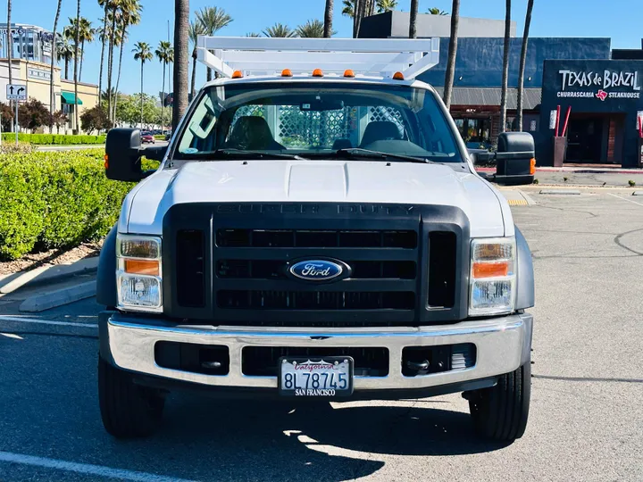 WHITE, 2008 FORD F450 SUPER DUTY CREW CAB & CHASSIS Image 11