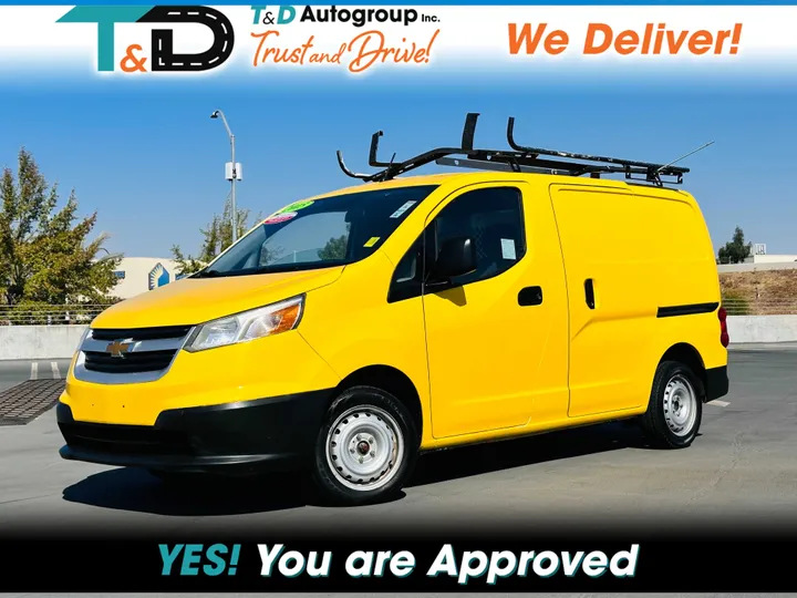 YELLOW, 2015 CHEVROLET CITY EXPRESS Image 1