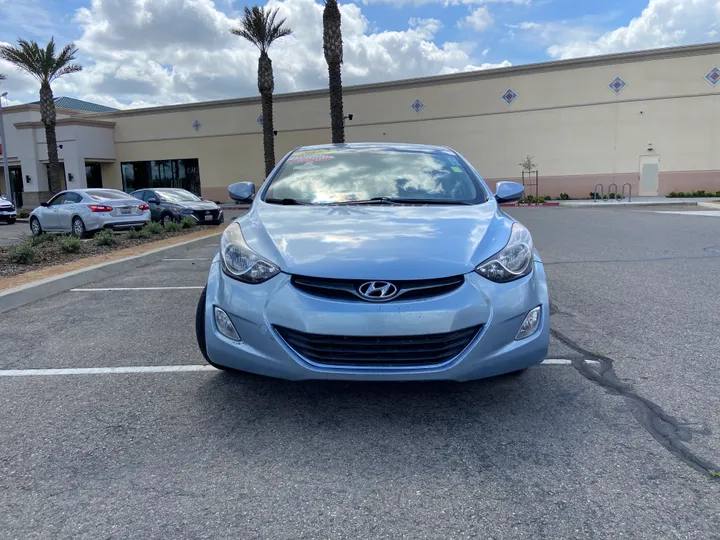 BLUE, 2012 HYUNDAI ELANTRA Image 11