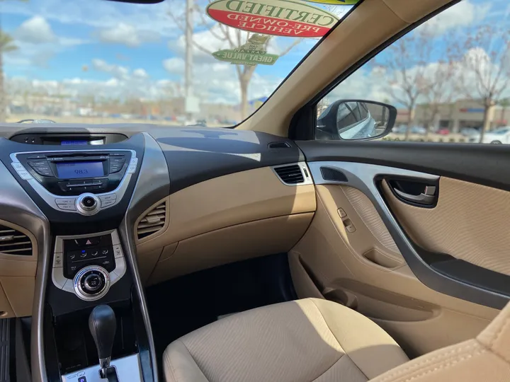 BLUE, 2012 HYUNDAI ELANTRA Image 32