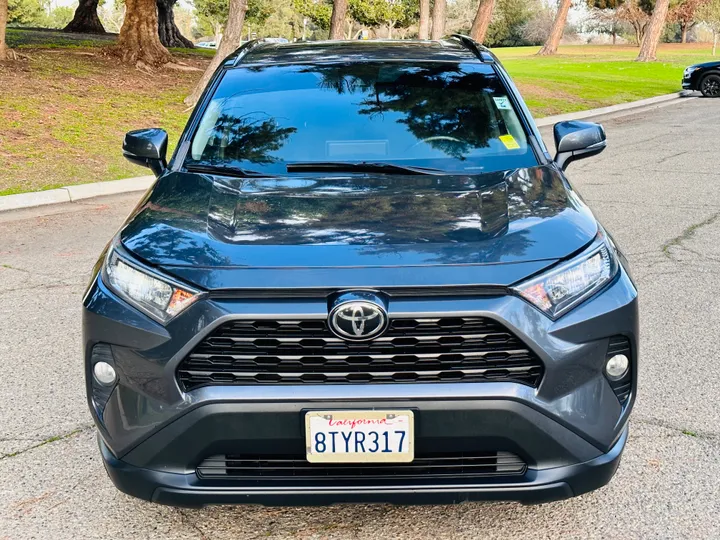 GRAY, 2021 TOYOTA RAV4 Image 3