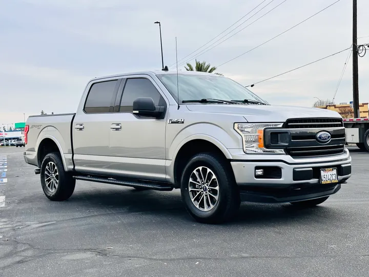 SILVER, 2020 FORD F150 SUPERCREW CAB Image 2