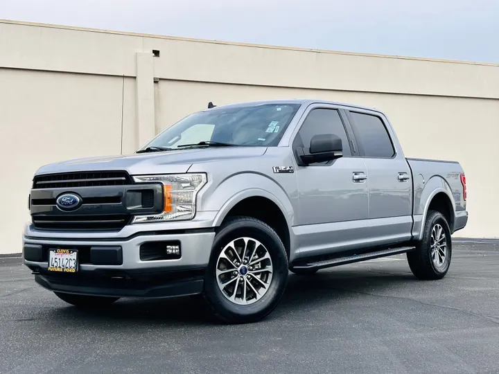 SILVER, 2020 FORD F150 SUPERCREW CAB Image 1