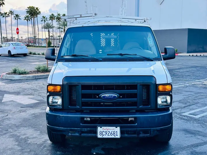 WHITE, 2008 FORD E250 CARGO Image 10