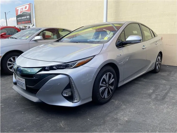 SILVER, 2017 TOYOTA PRIUS PRIME Image 2