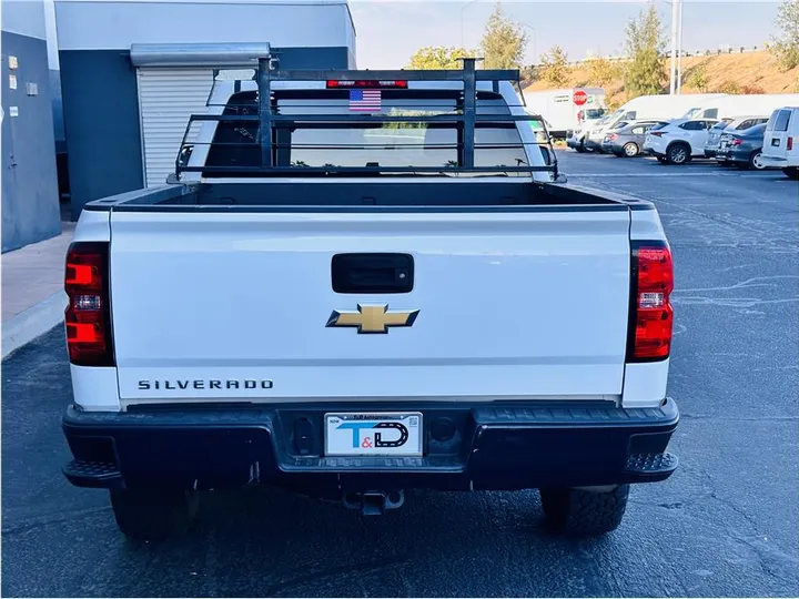 WHITE, 2016 CHEVROLET SILVERADO 1500 DOUBLE CAB Image 4